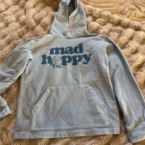 Mad Happy Blue Hoodie